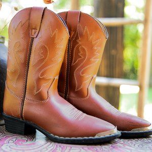 Youth Girls' Western Boot, Rock Creek Ranch